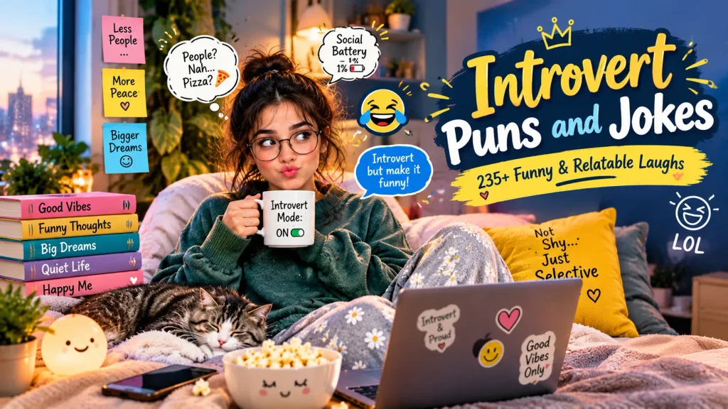 Introvert Puns and Jokes