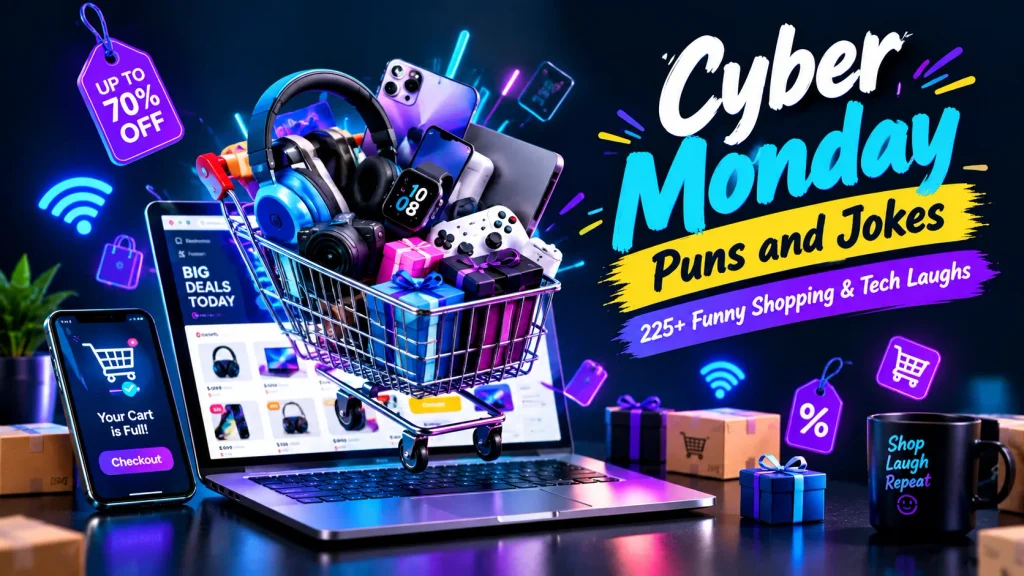 Cyber Monday Puns and Jokes
