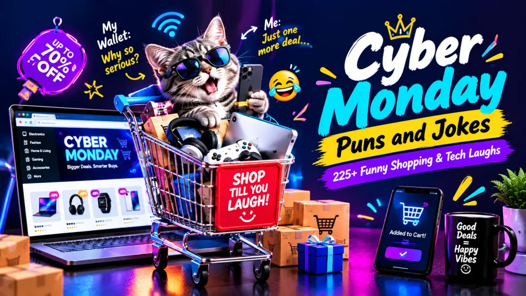 Cyber Monday Puns and Jokes