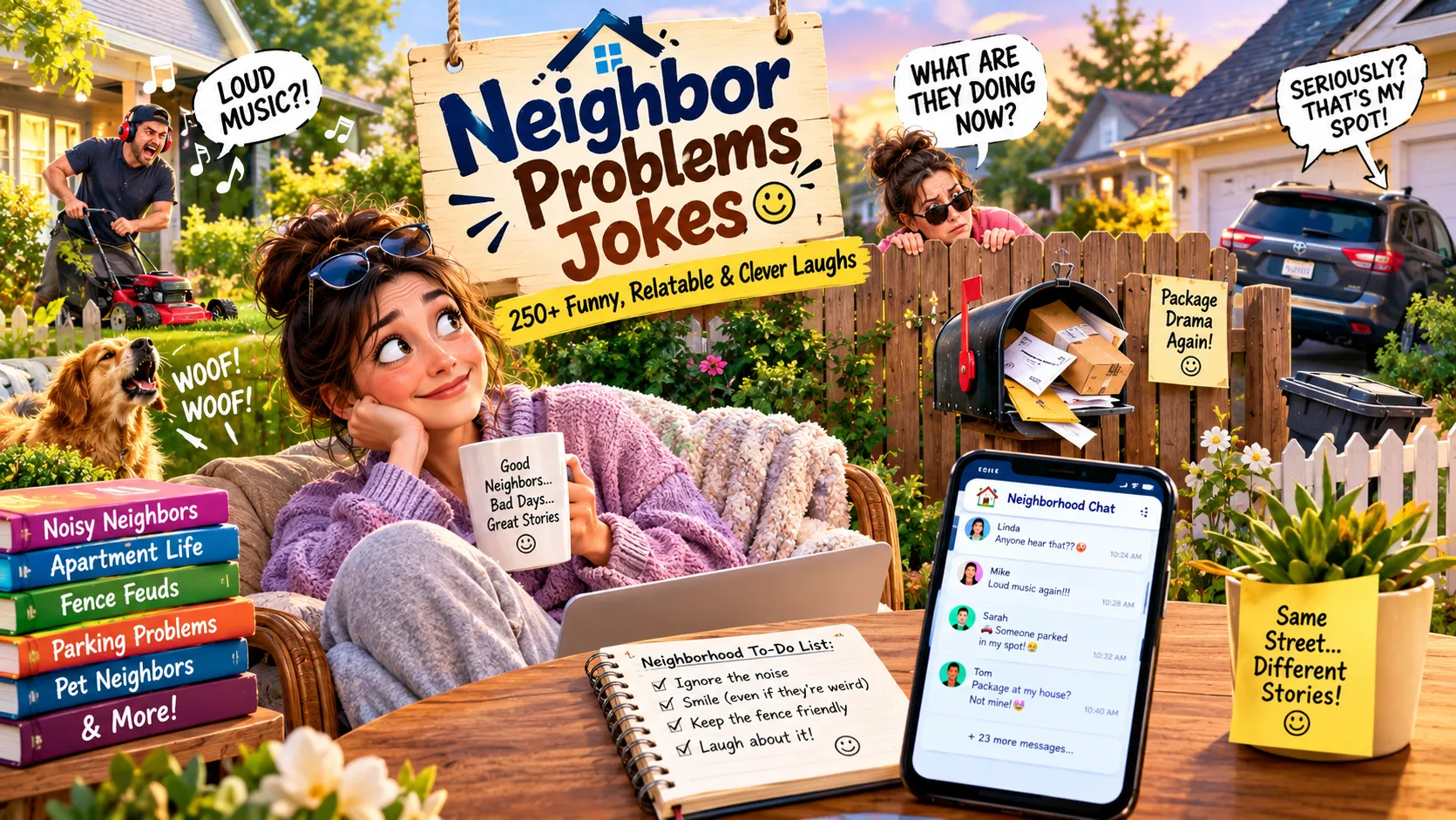 Neighbor Problems Jokes