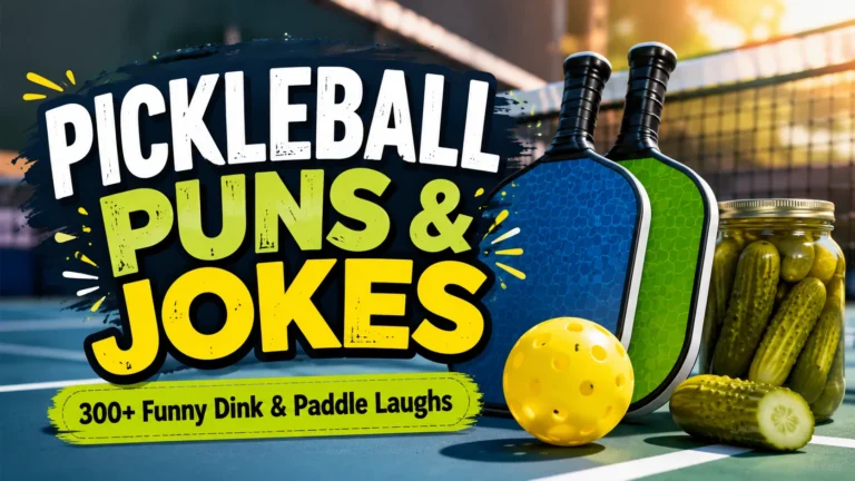 Pickleball Puns and Jokes