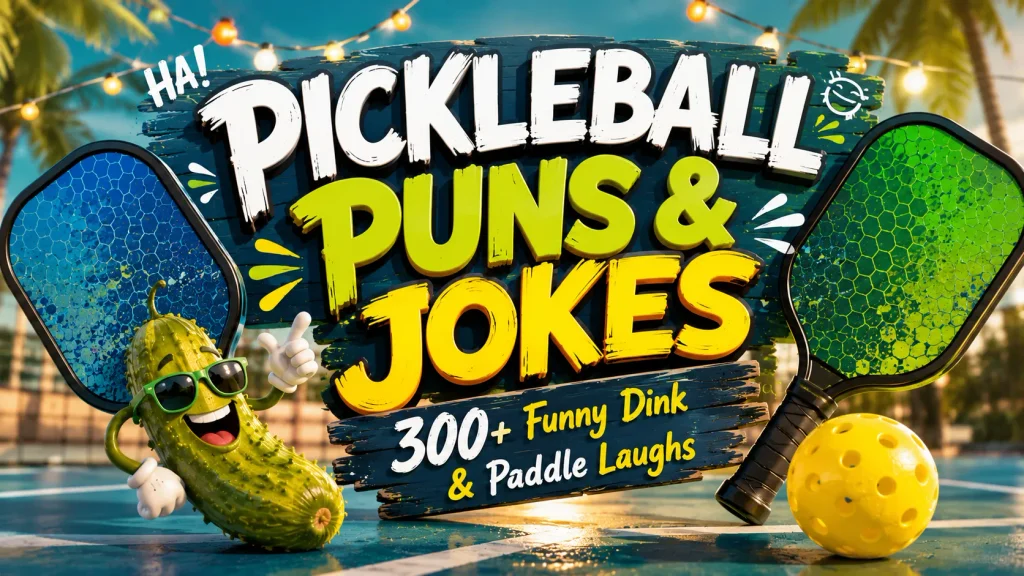 Pickleball Puns and Jokes