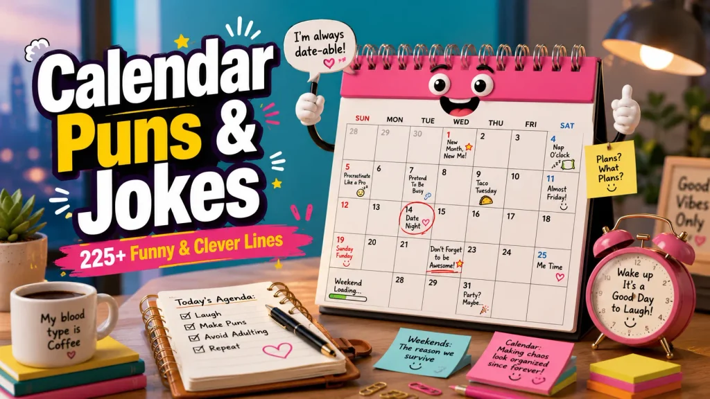 Calendar Puns and Jokes