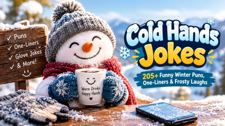 Cold Hands Jokes