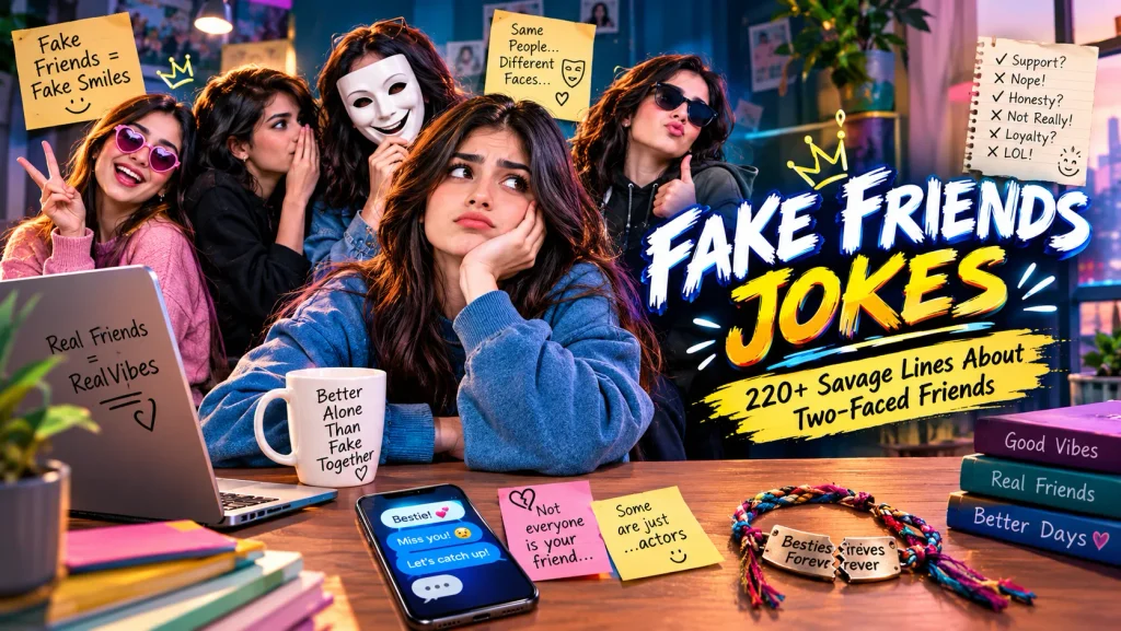 Fake Friends Jokes