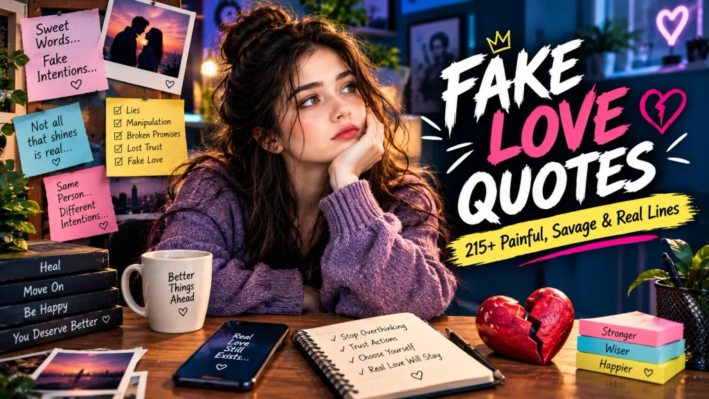 Fake Love Quotes