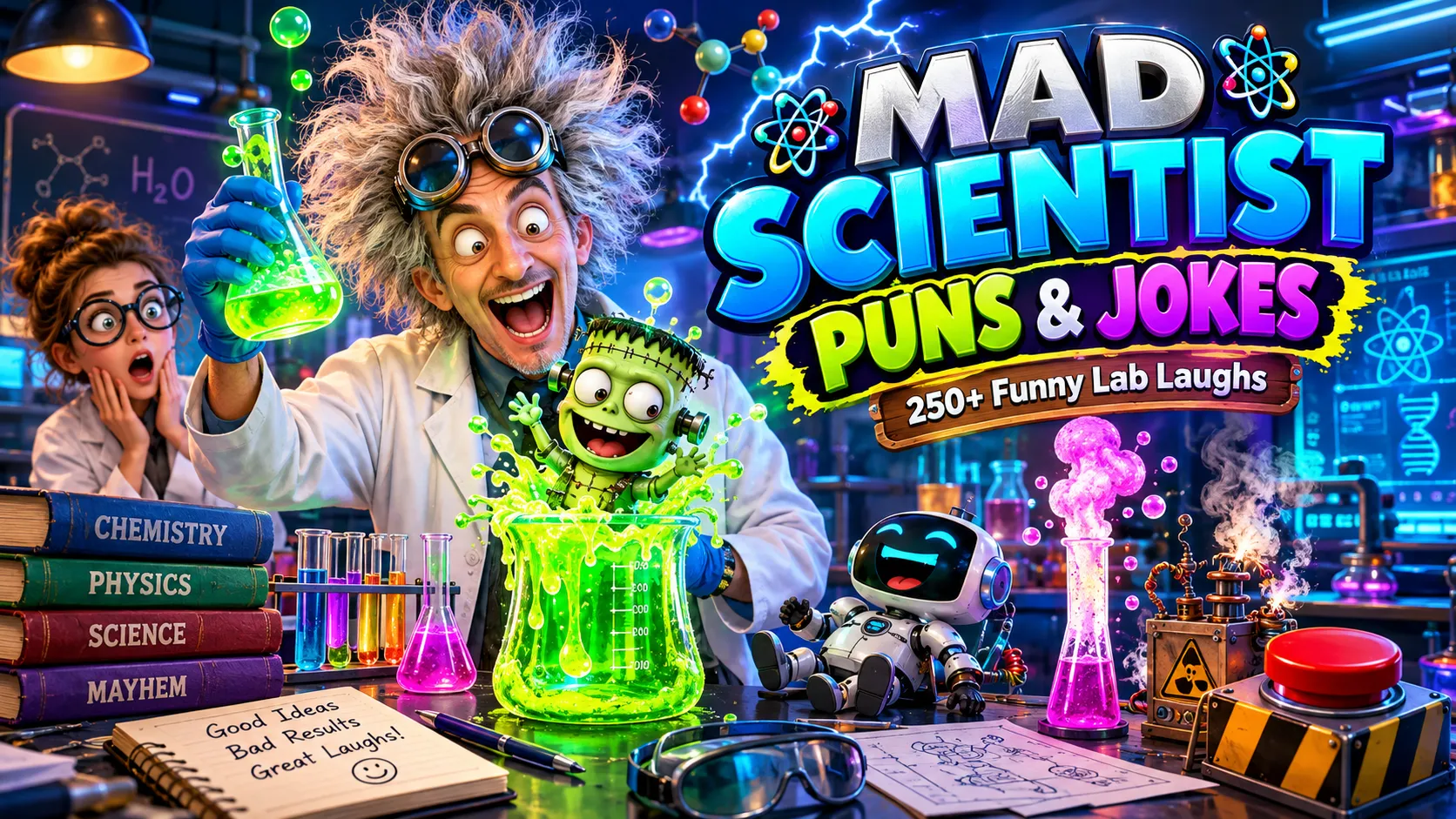 Mad Scientist Puns and Jokes