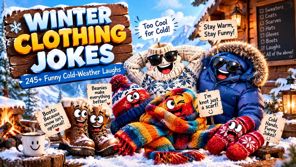 Winter Clothing Jokes