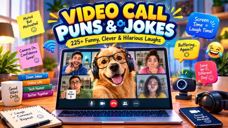 Video Call Puns and Jokes