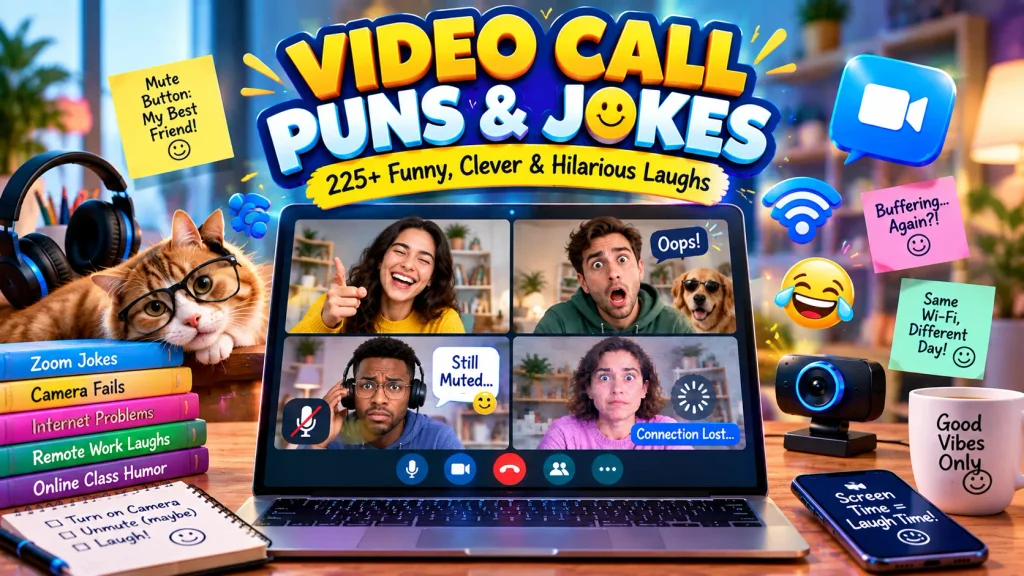 Video Call Puns and Jokes