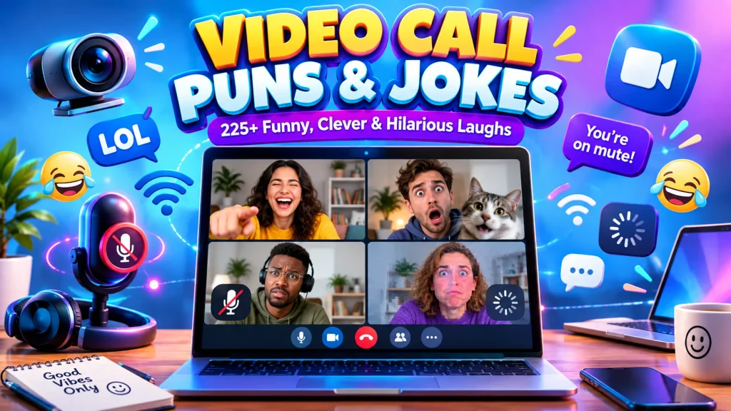 Video Call Puns and Jokes