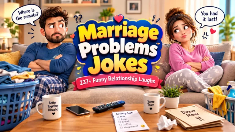 Marriage Problems Jokes