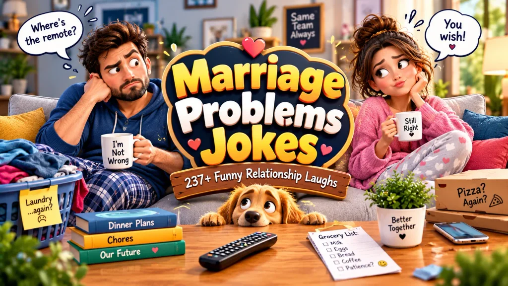 Marriage Problems Jokes