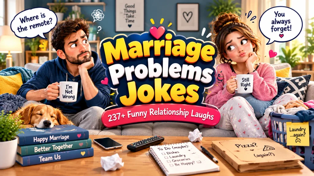 Marriage Problems Jokes
