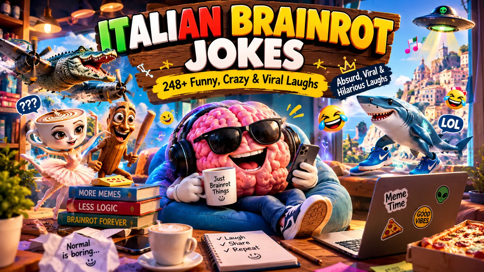 Italian Brainrot Jokes