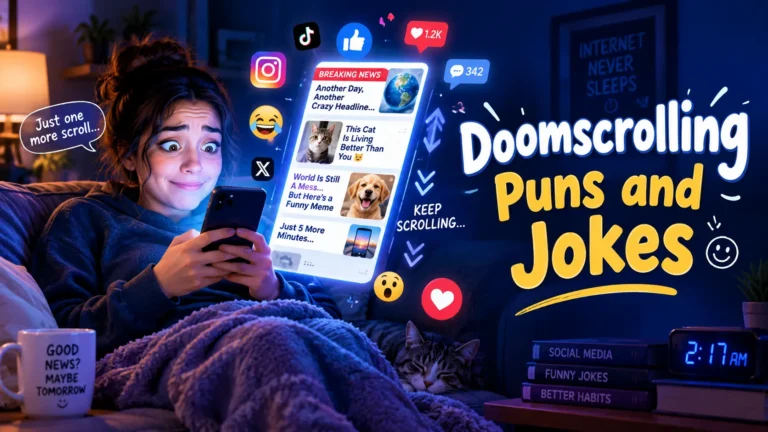 Doomscrolling Puns and Jokes