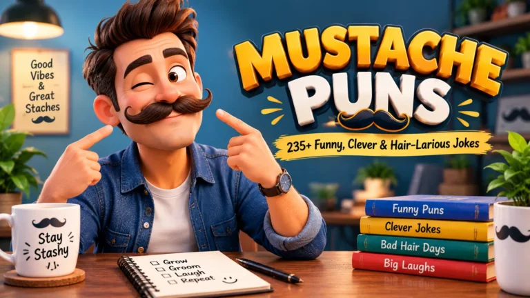 Mustache Puns